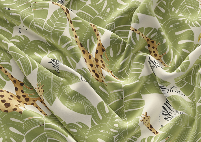 Wild Thing, Leaf - Roman Blind - Image 4